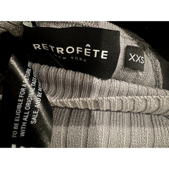 Retrofête – Aylin Dress – Silver Grey – XXS - Picture 5 of 8